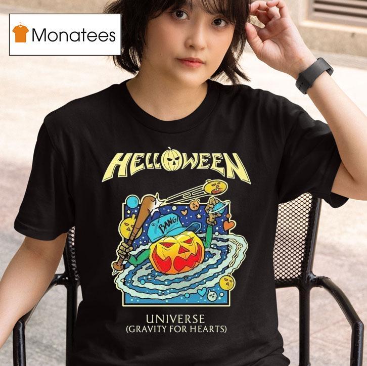 Helloween Giants And Monsters Universe Gravity For Hearts Halloween Shirt