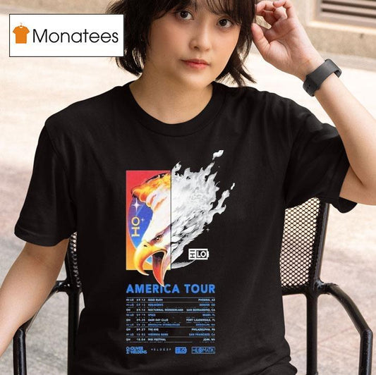 Hi-lo America Tour 2025 Dates Eagle Shirt