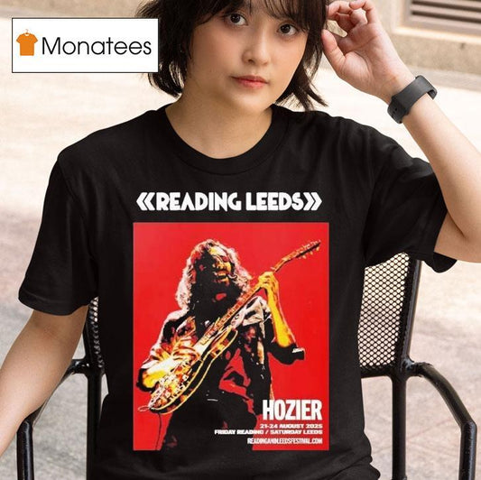 Hozier For Reading And Leeds Festival 2025 Leeds On August 21 To August 24 In England Friday Reading And Saturday Shirt