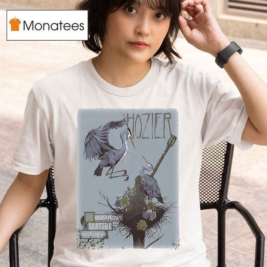 Hozier Seattle 2025 Tour At Seattle In Washington On August 14 Shirt