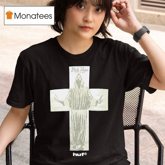 Huf Isaac Hayes Black Moses Knit Shirt