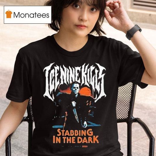 Ice Nine Kills Michael Myers Hell Of A Summer Tour 2025 At Paramount Theatre Stabbing In The Dark Shirt