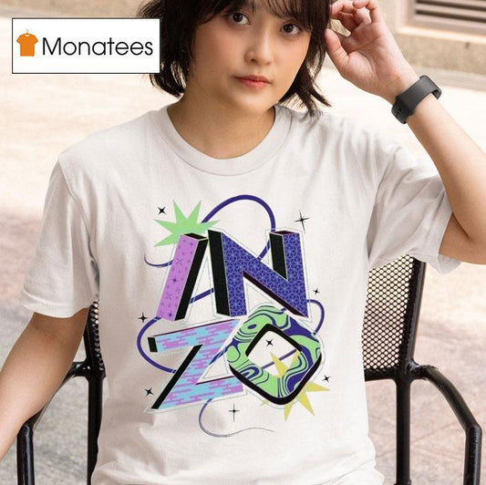 Inzo Cosmic Typography Shirt
