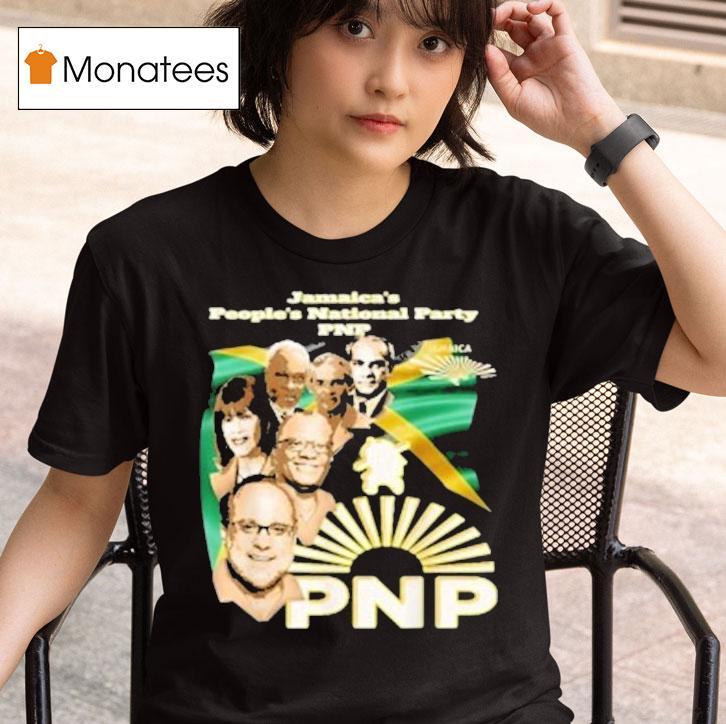 Jamaica's People's National Party Pnp Supporter Novelty Shirt