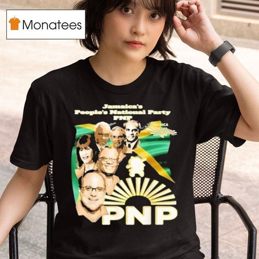 Jamaica's People's National Party Pnp Supporter Novelty Shirt