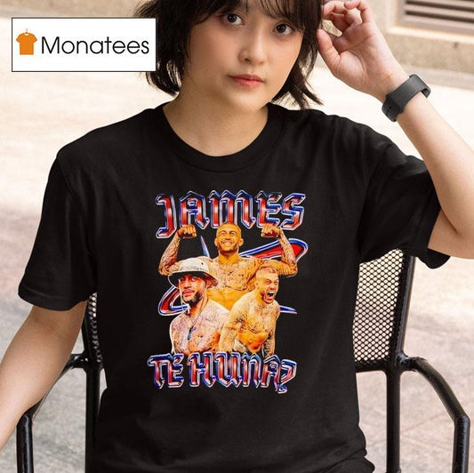 James Te Huna Mma Graphic Shirt