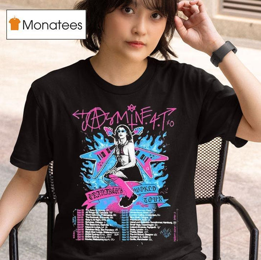 Jasmine.4.t Tranarchy World Tour 2025 Dates Start In Toronto On At The Baby G On September 26th Shirt