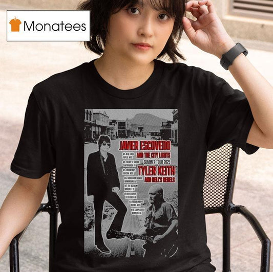 Javier Escovedo And The City Lights Summer Tour 2025 Shirt