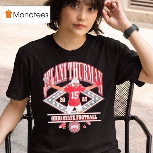 Jelani Thurman Celebration Ohio State Buckeyes 2025 Shirt