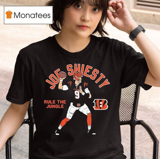Joe Burrow Cincinnati Bengals Player Rule The Jungle Joe Shiesty Shirt