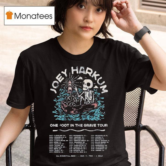 Joey Harkum One Foot In The Grave Tour 2025 Dates Skeleton Shirt