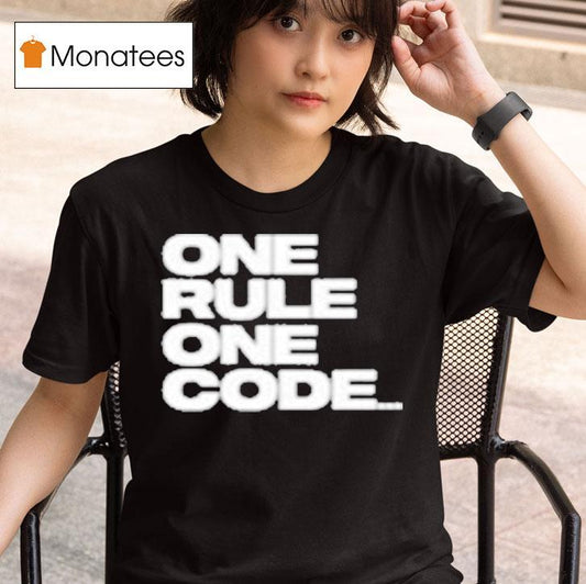 Kevin Ross One Rule One Code Shirt
