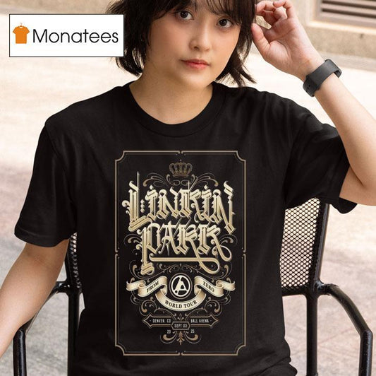 Linkin Park From Zero World Tour In Denver Co On Sept 3 2025 Shirt