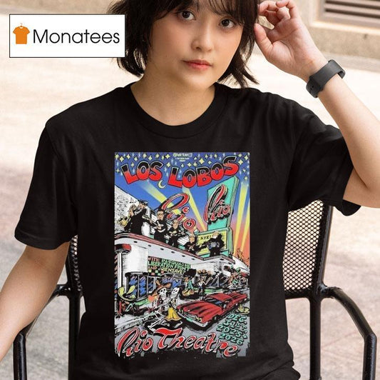 Los Lobos December 31, 2025 Rio Theatre. Santa Cruz, Ca Shirt