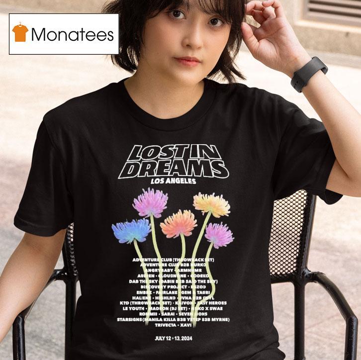 Lost In Dreams Los Angeles Blooming Shirt