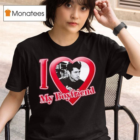 Louise Verneuil Wearing Alex Turner I Love My Boyfriend Shirt