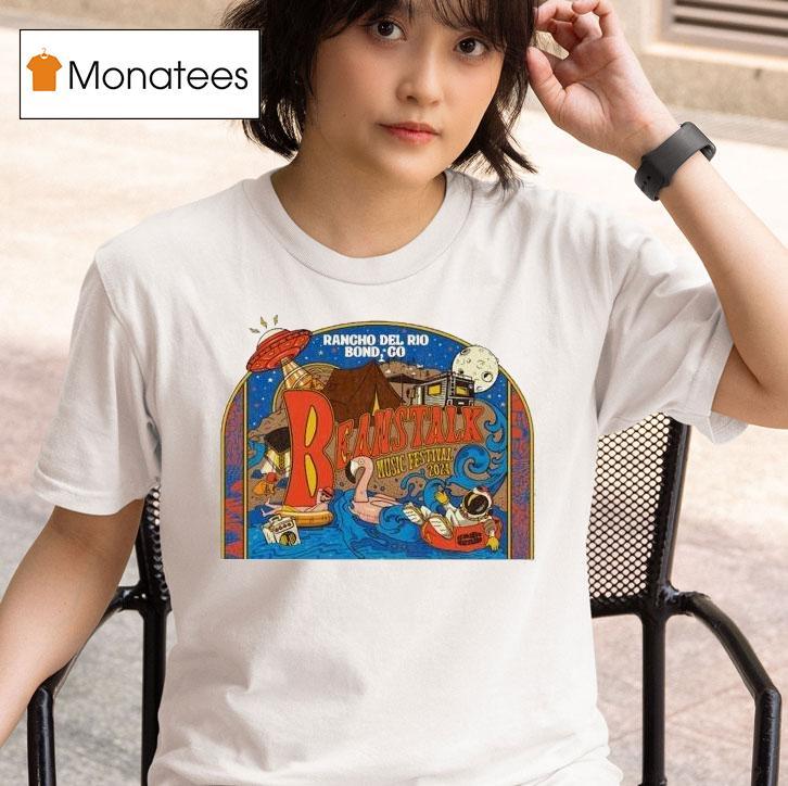 Magic Beans Rancho Del Rio Bond Co Beanstalk Music Festival 2024 Shirt