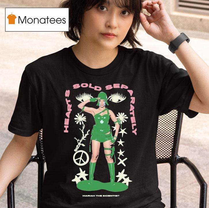 Mariah The Scientist Hearts Sold Separately Peace Shirt