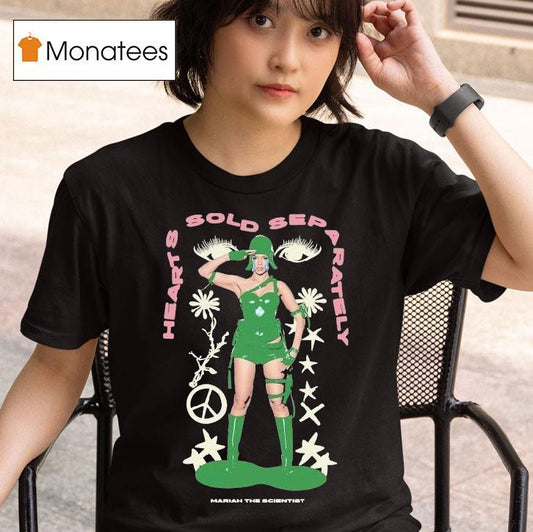 Mariah The Scientist Hearts Sold Separately Peace Shirt