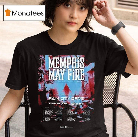Memphis May Fire The Shapeshifter Tour 2025 Dates Part Ii Shirt