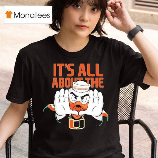 Miami Hurricanes It's All About The Flogrown Rally Mascot Shirt