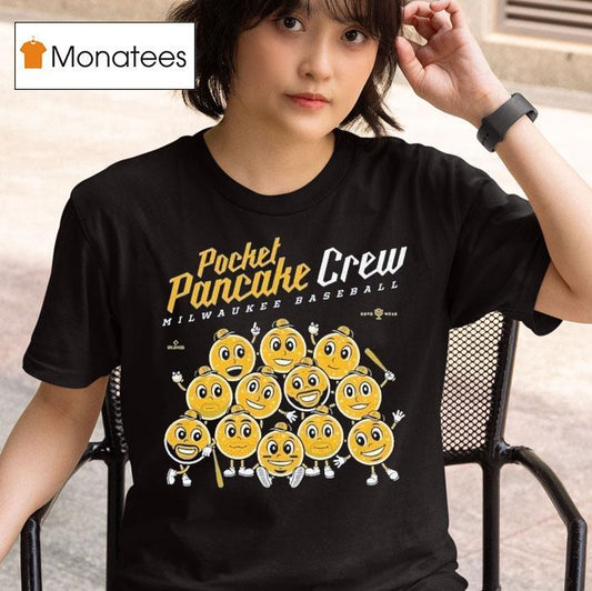 Milwaukee Brewers Pocket Pancake Crew Shirt