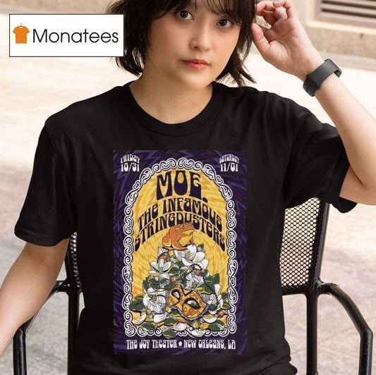 Moe The Joy Theater New Orleans, La Live Oct 31-nov 1 2025 Shirt
