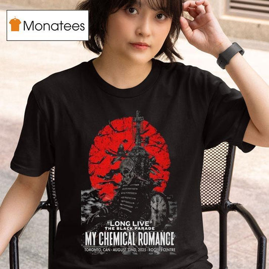 My Chemical Romance Long Live The Black Parade Toronto, On 08-22-2025 Skeleton Shirt