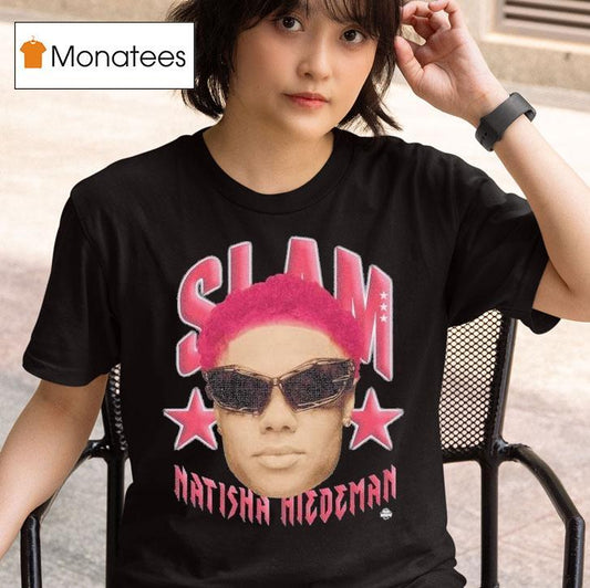 Natisha Hiedeman Slam Wnbpa Face Head Shirt