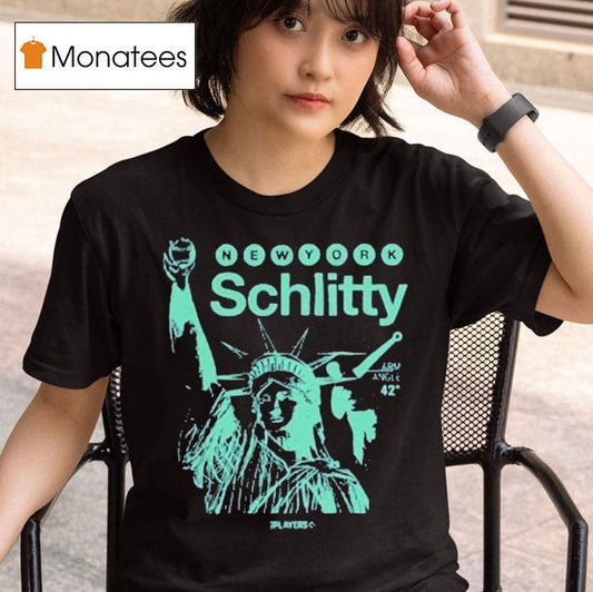 New York Yankees Schlitty Arm Angle 42 Statue Shirt