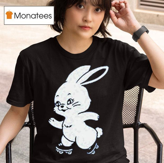 Newjeans Bunny Logo Shirt