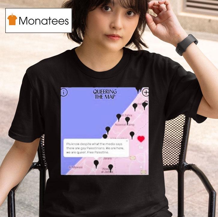 Ottawa Gay Queering The Map Palestine Shirt