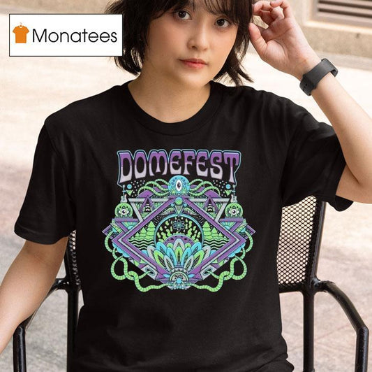 Pigeons Playing Ping Pong Domefest Energy 2025 Shirt