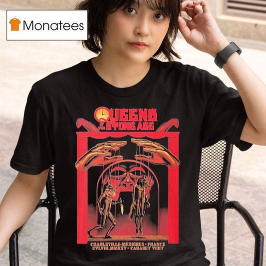 Queens Of The Stone Age The End Is Nero Tour At Cabaret Vert Festival On August 16 2025 Charleville Mezieres France Shirt