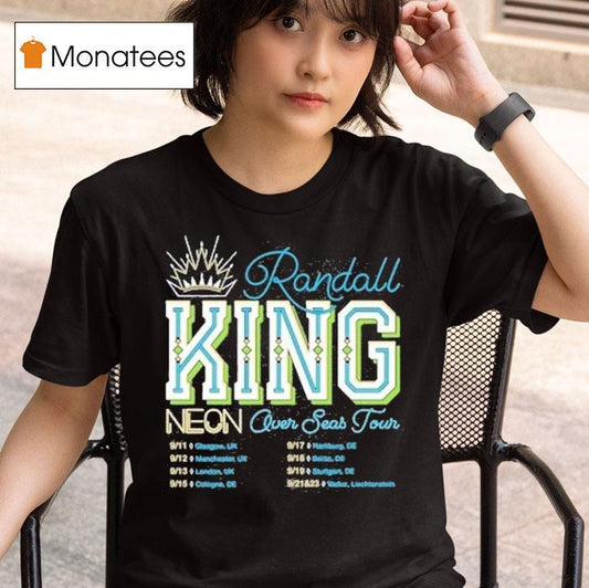 Randall King Neon Over Seas Tour 2023 Shirt