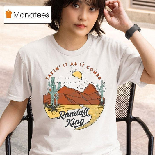 Randall King Takin' It As It Comes Desert Cactus Shirt