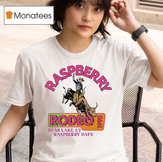 Raspberry Rodeo Bear Lake Ut Raspberry Days 1990 Shirt
