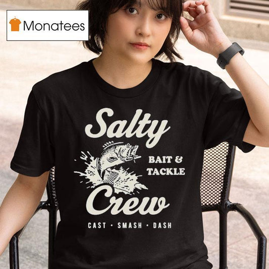 Salty Crew Bait Tackle Cast Smash Dash Shirt