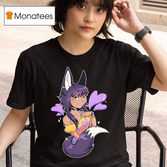 Sarawolf Wolf Girl Lover Waifu Shirt