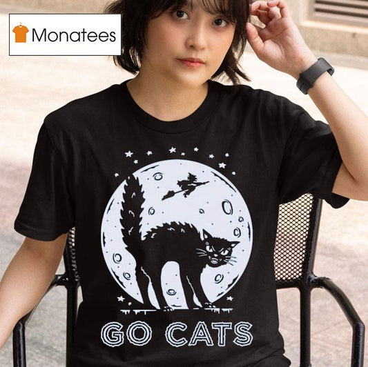 Scary Go Cats Halloween Shirt