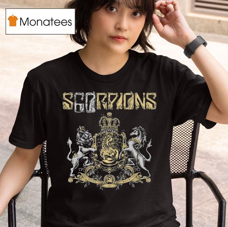 Scorpions Home Of Rock Coming Home To Hannover 60th Anniversary Hannover Crest Shirt