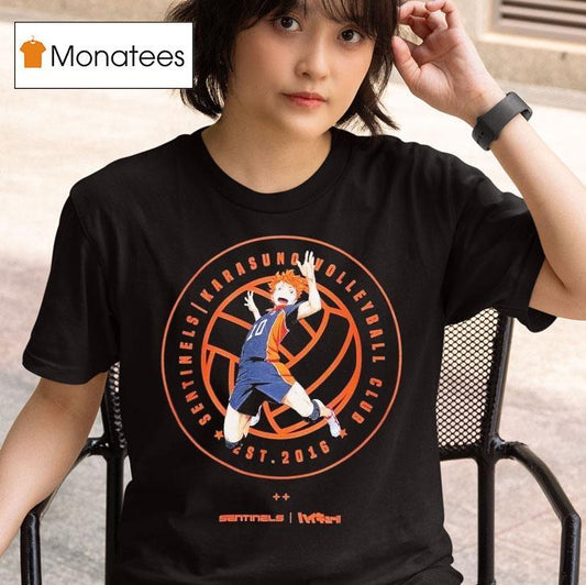 Sentinels Karasuno Volleyball Club Est 2016 Haikyuu Shirt