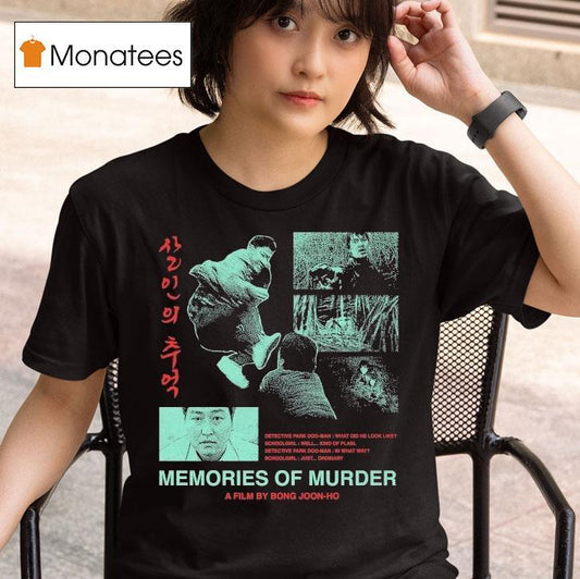 Shaman's Memories Of Murder Eyes Bong Joon Ho Shirt