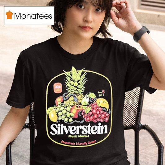 Silverstein Music Market Farm Fresh Locally Grown Shirt