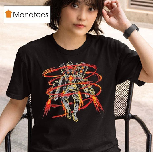 Skibidi Toilet Titan Speakerman Cyclone Shirt