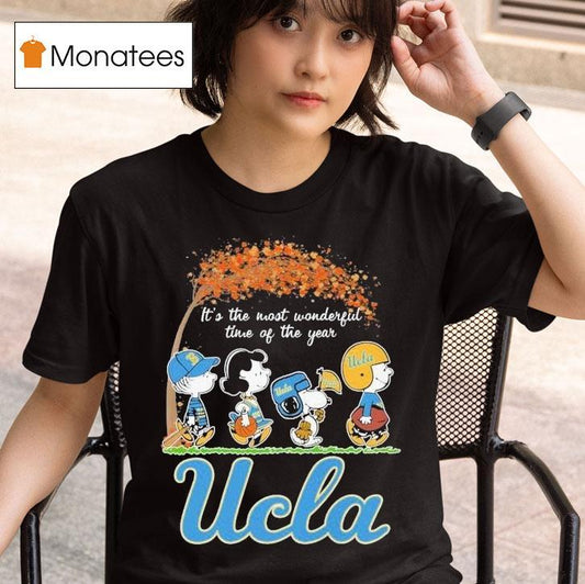 Snoopy The Peanuts Ucla Bruins It's The Most Wonderful Time Of The Year Shirt