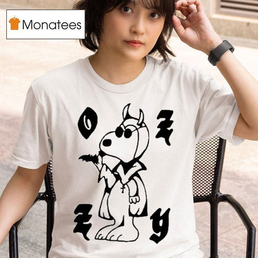 Snoopy X Chinacat Ozzy Osbourne Bat Shirt