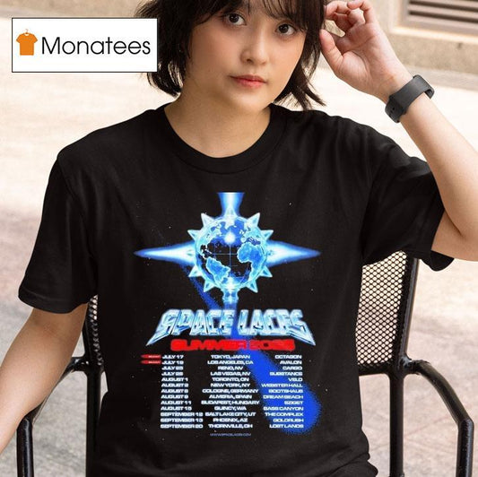 Space Laces Summer 2025 Tour Dates Shirt