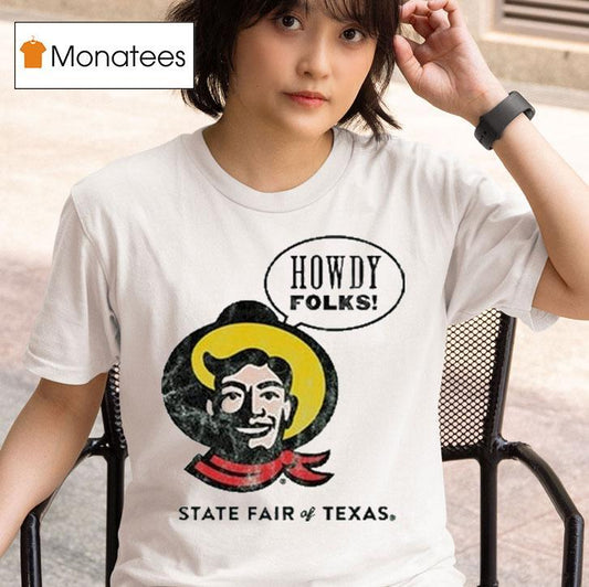 State Fair Of Texas Howdy Folks Cowboy Shirt