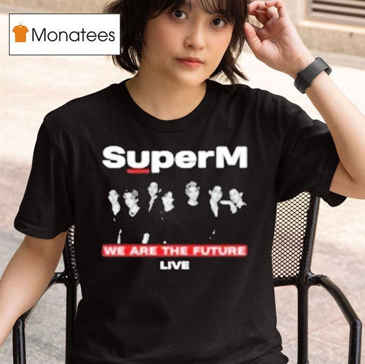 Superm We Are The Future Live Tour Shirt